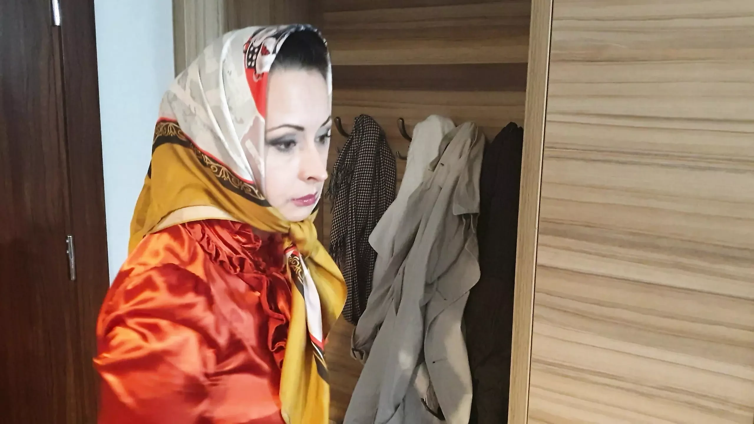 Lady in Scarf