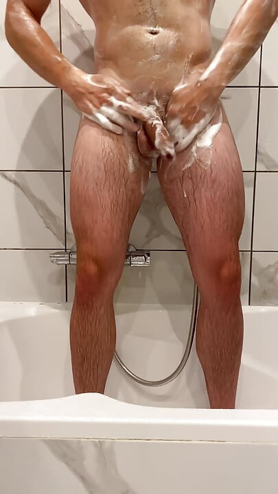 The Morning Starts Right When Warm Drops of Water Slide Down My Naked Body