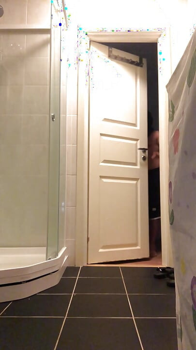 I fingered myself and masturbated before taking a shower