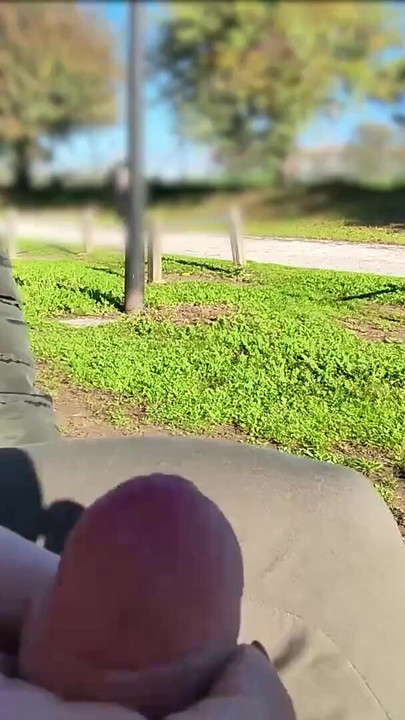 FLASHING my COCK in front a everyone in a PUBLIC PARK and my STEPDAUGHER HELPS me CUMSHOT - REAL SEX RISKY | Clip 1