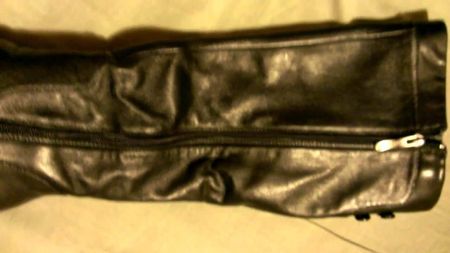 New real leather boots