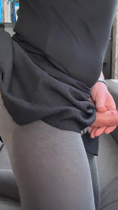 Dogystyle cumshot with finger in my ass | Clip 1