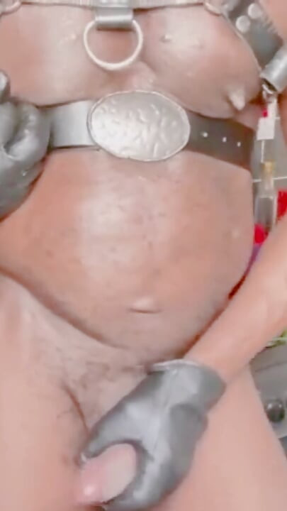 Exhibitionist Kitchen Window BBC Dad Edging Heavy Cum Load