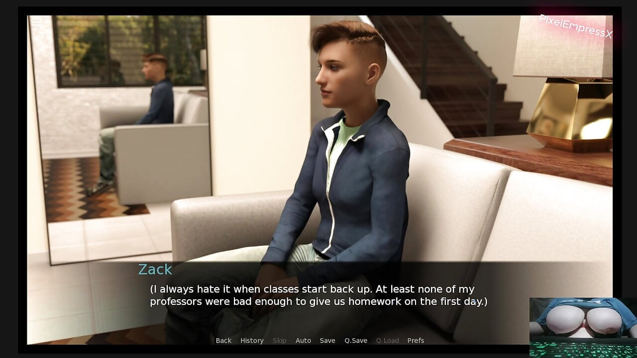 ลูกพี่ลูกน้องสาว Futa ก้าวร้าว ตอนที่ 1 เกมเฮนไต 3 มิติ