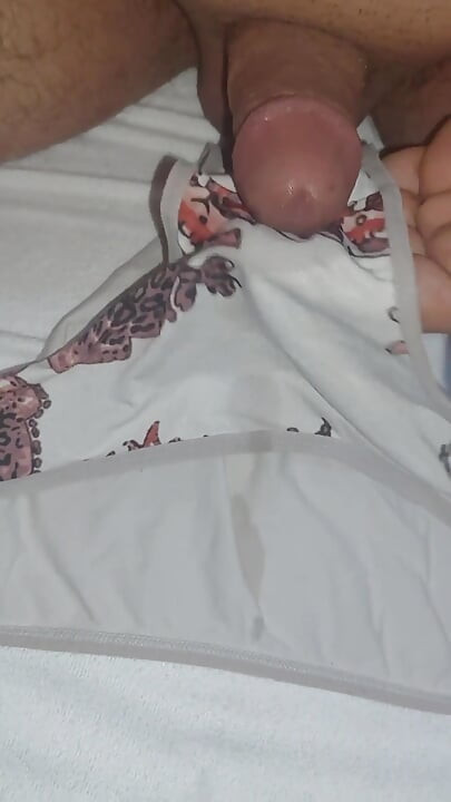 I Ejaculate Into the Panties My Wife Is Going to Wear While She Is in the Bathroom.