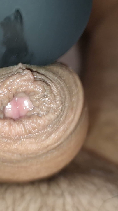 The cock itself cums , the sperm flies out , the cock twitches, the buzz is strong! | Clip 1