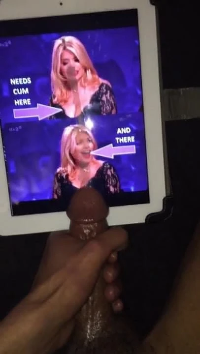 Holly Willoughby Cum Tribute