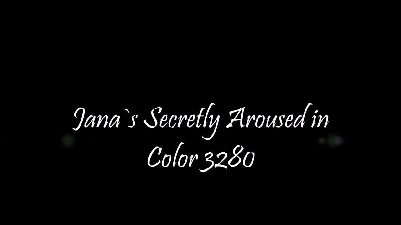 Secretly Aroused in Color 3281