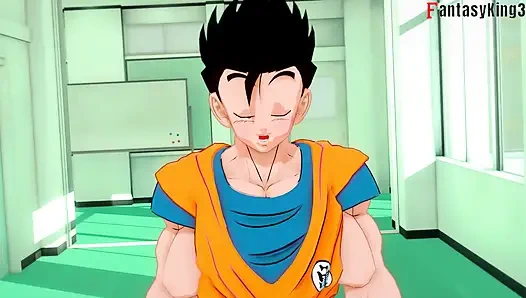 Android 18 memasuki perguruan tinggi untuk terus bercinta Gohan - Dragon Ball zex Series