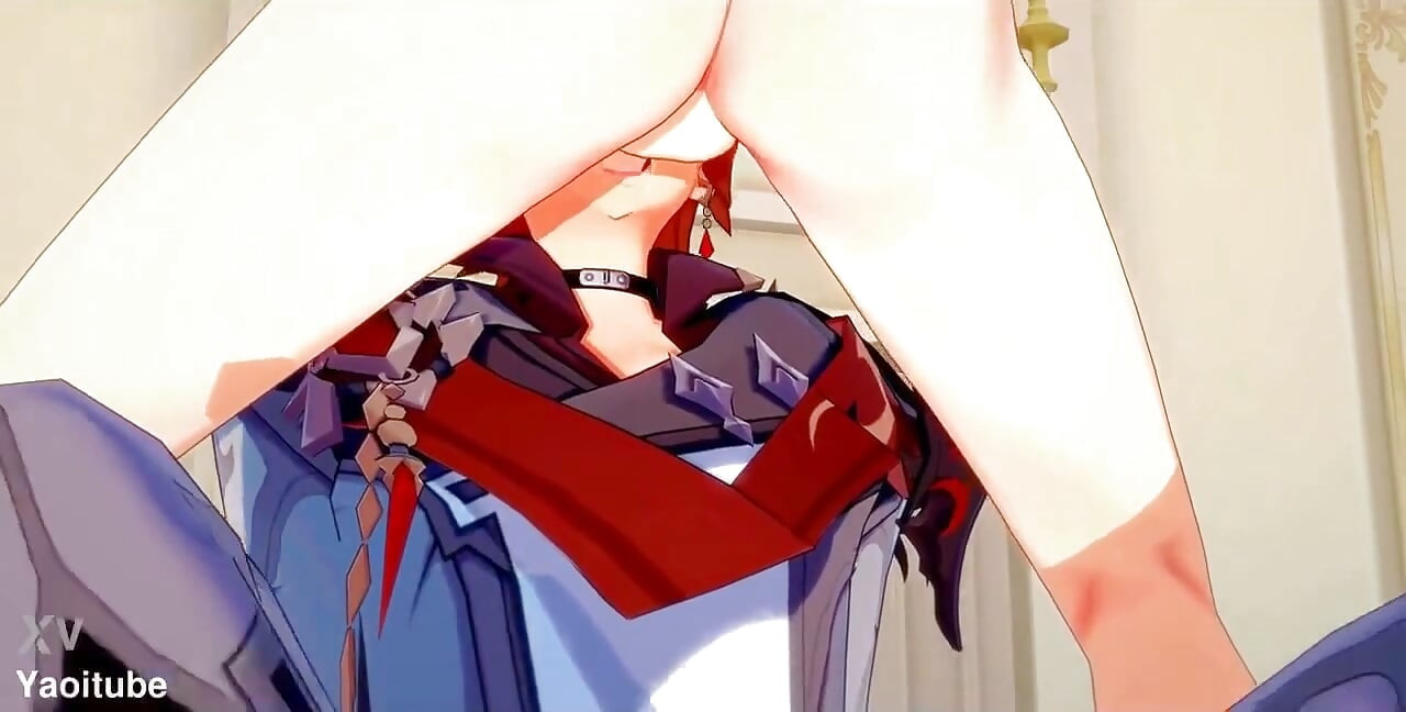 Gnshin Impact Yaoi - Tartaglia zu Zhongli Hardsex - Sissy crossdress japanischer asiatischer Manga-Anime-Film Spiel-Porno