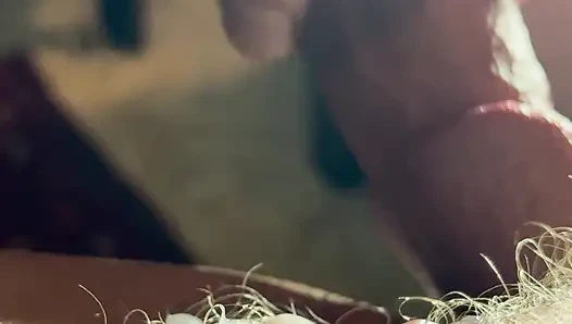 Fick mich, lutsch meine zehen, sahne auf meine haarige muschi