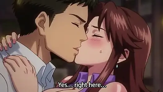 Boss seduce his big tits secretary in office