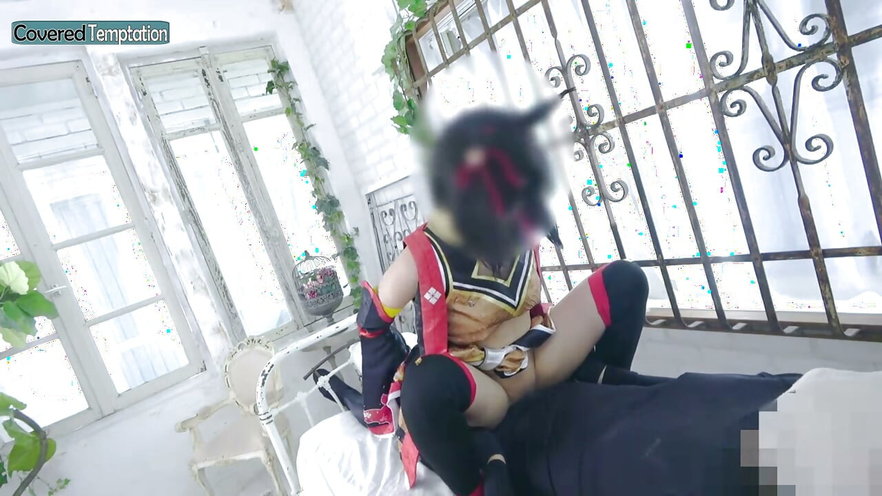 Cosplay, erwachsene frau, dreier-sex mit zwei partnern, gruppenszene