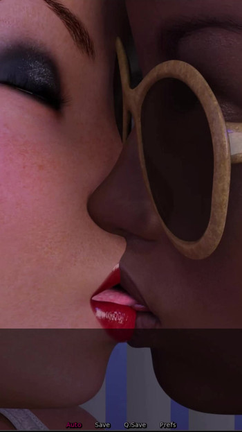 Stunning moment from "DMD #53 - Koko and elly kissed"