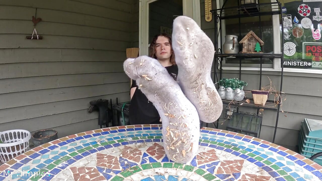 I Show off My Dirty Socks and Feet