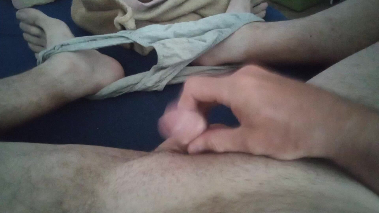 Small penis masturbation, ejaculation