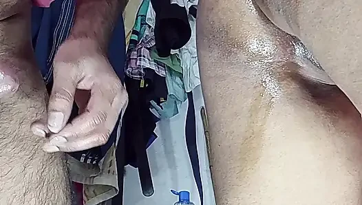 Ass pussy fucking cock sucking pussy sucking breasts sucking milk from the breast and sitting on the cock in doggy style and lying straight on Hindi audio