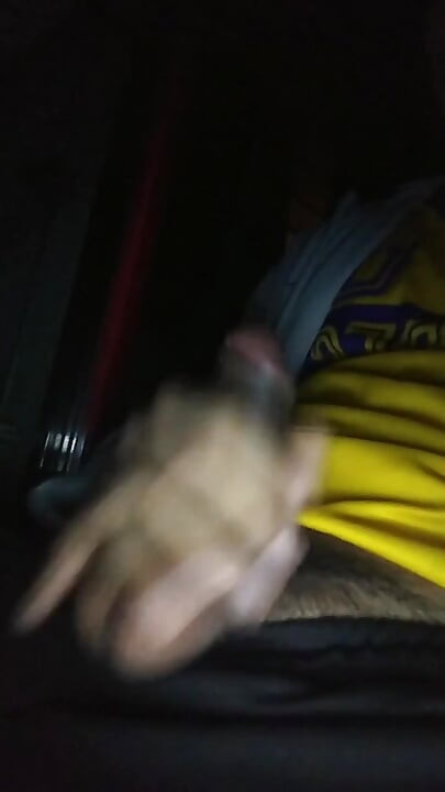 Cum in Porch