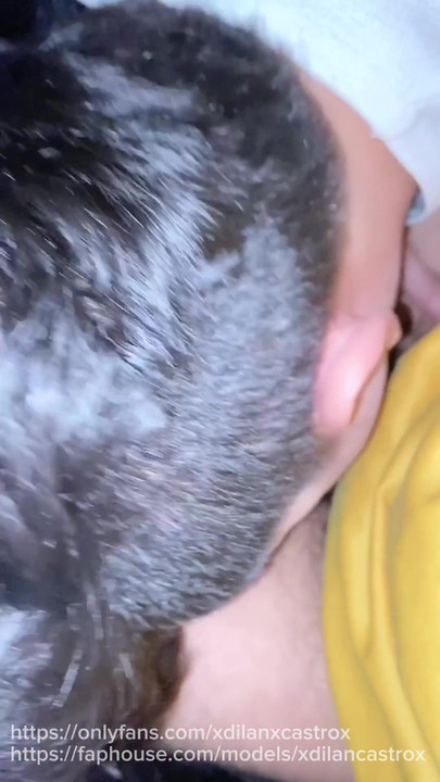 Emotional moment from "Cruising young student sucks my cock in my outdoor car in public I cum in his mouth and swallows my"