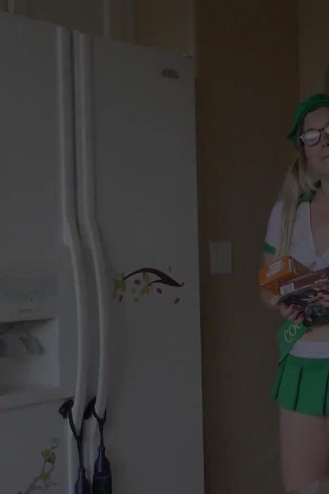 Blonde slut takes dick