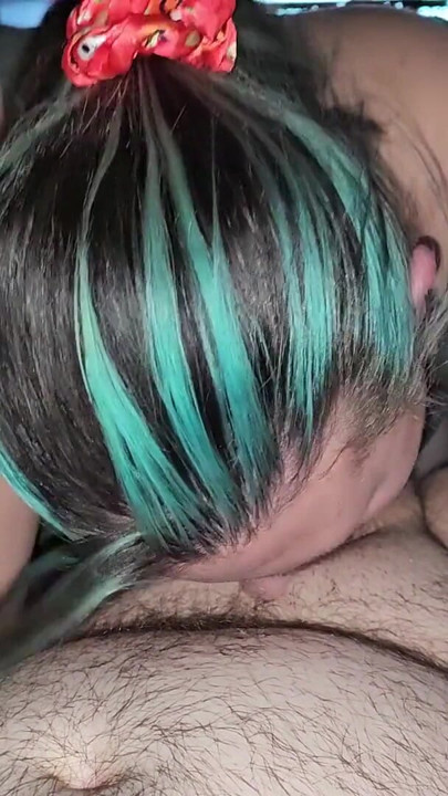 Sucking him till he is completely drained and ready for bed | Clip 2