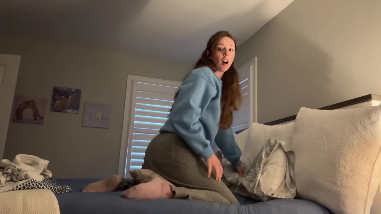 Catching Your Step Sis Pillow Humping