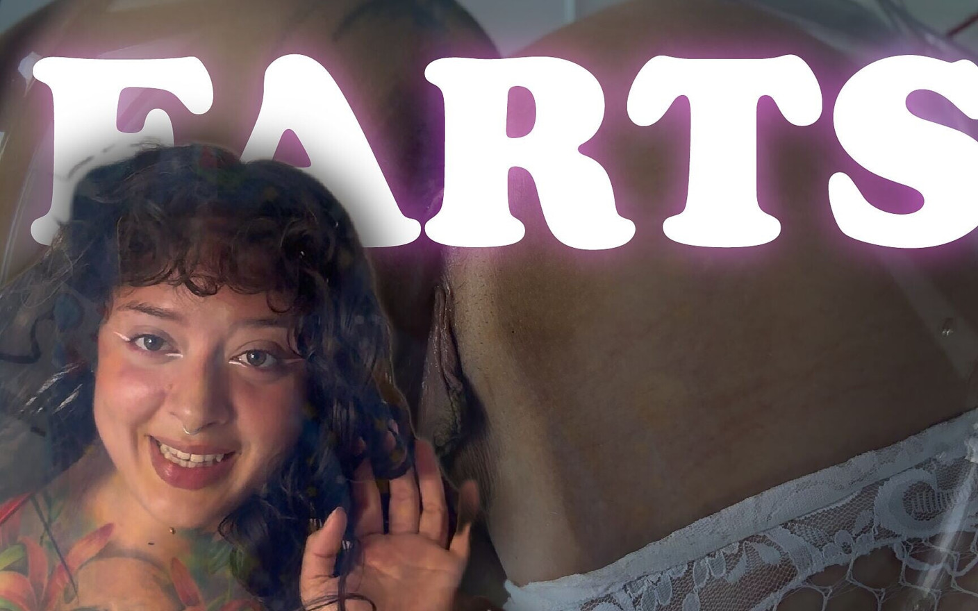 I Sit in the Transparent Chair and Fart for You
