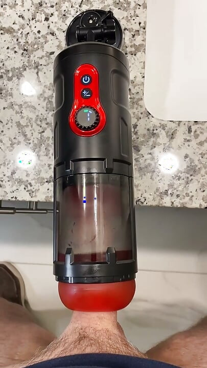 Red Spinning Toy Makes me Cum Twice!