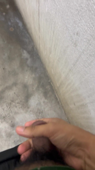 Masturbate in public stairs