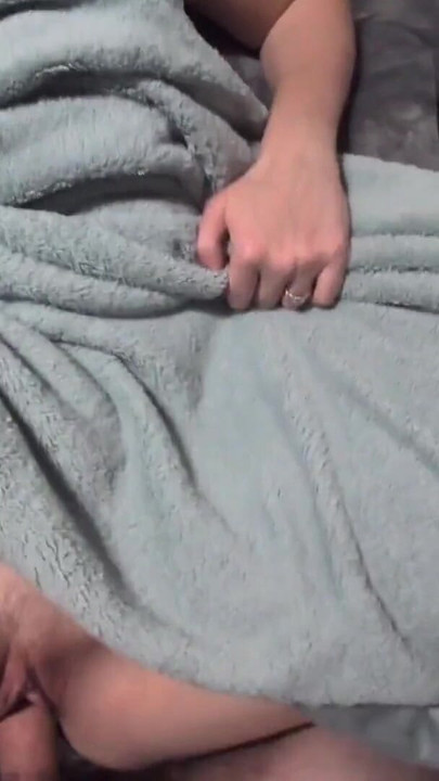 missionary pov with redhead wife under fleece blankets | Clip 1