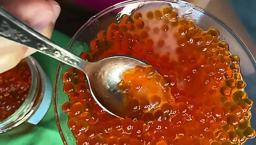 I want to it all your cum foodfetish handjob
