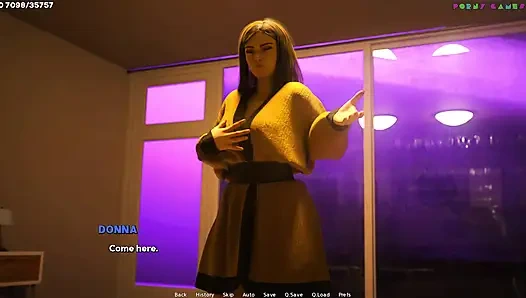 Тени желания Шамандева - застенчивая хотвайф заново открывает для себя удовольствие БДСМ с большим черным членом 48