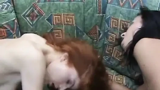 Avrupalı kızlarla 3'lü seks