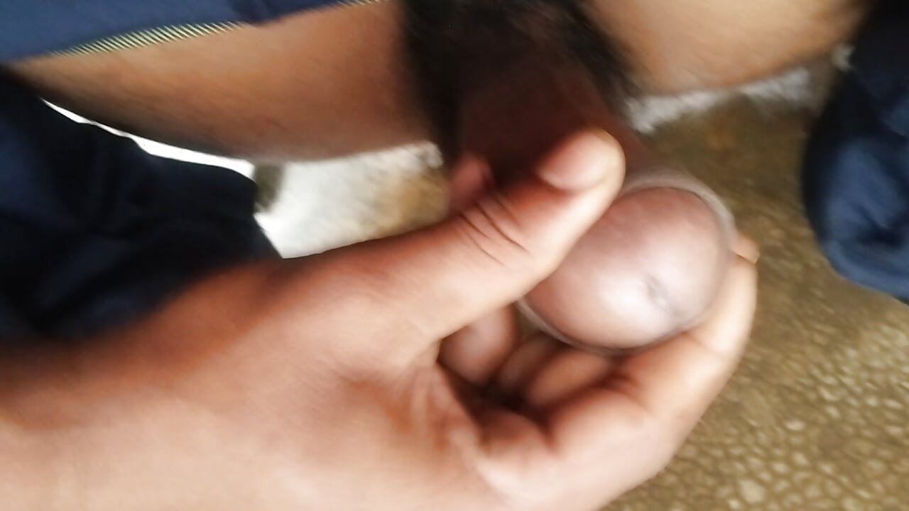 Boy compliteson massage watching oral video