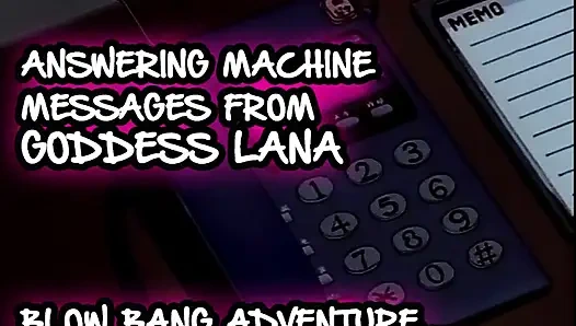 ТОЛЬКО АУДИО - Автоответчик сообщения 2, приключение в минете