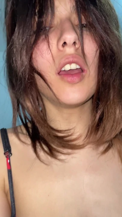 Unforgettable moment from "Petite teen squeals with pleasure as she enjoys a huge cock and enjoys a great creampie"
