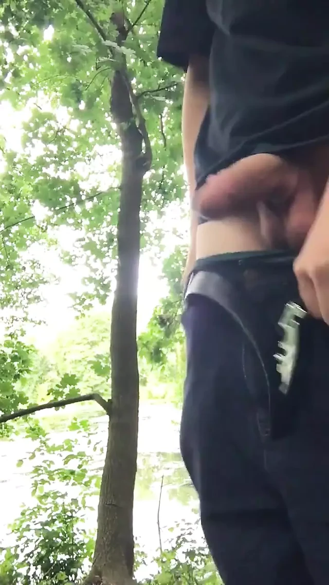 Young Boy Naked Outdoor