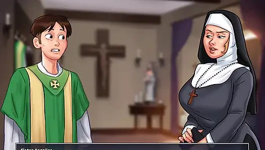 Kisah musim panas: suster membantu Johannes