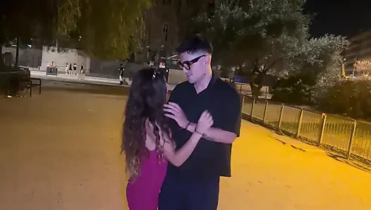 Kız arkadaşımla anal seks, sokakta ve takside - ada paradiso