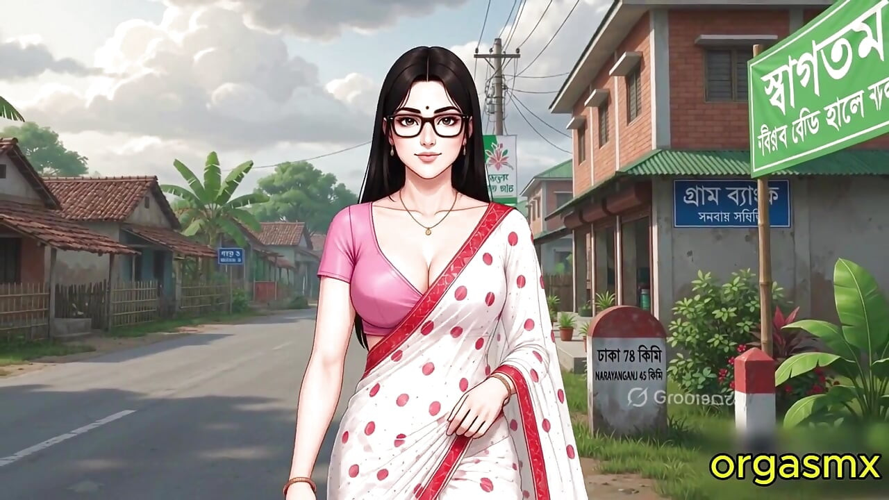 Desi Hot Puja Auntie Romantic Night - MILF
