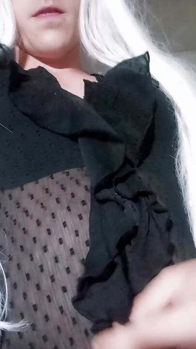 Crossdresser and fun toys