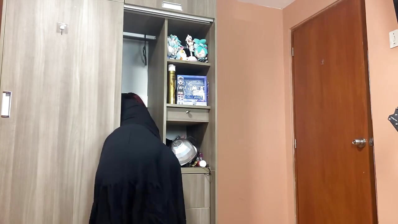 Step-mom Gets Stuck in the Wardrobe POV