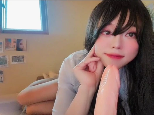 (Eng.sub) Pretty schoolgirl elf gives huge dildos a deep-throat, falling tears and making a overwhelmed ahegao.