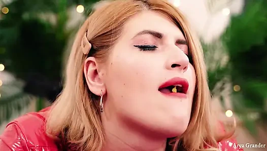 Femdom POV Giantess Video Latex Pvc Lesbians Arya Grander