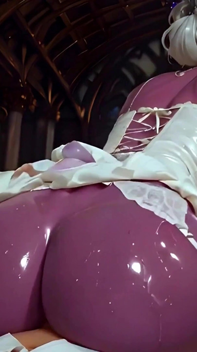 Blindfolded Dark Elf Bride Gets Fucked in Church | Clip 1