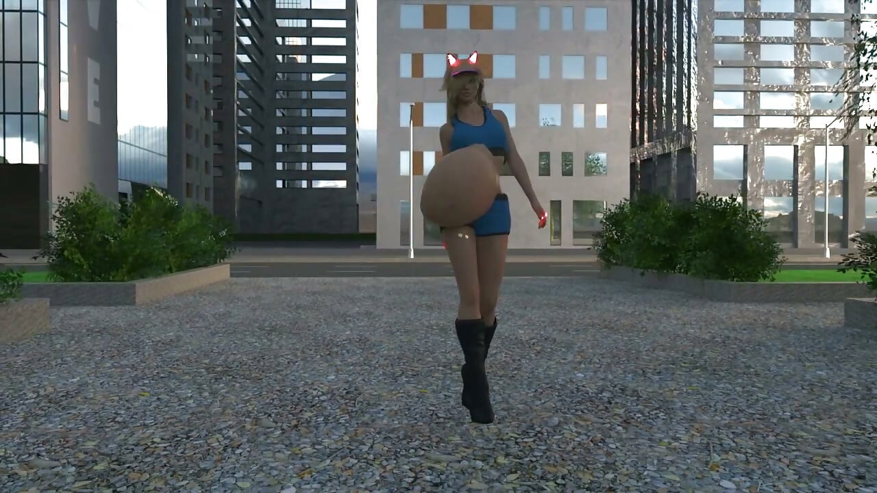 giantess  animation 3d