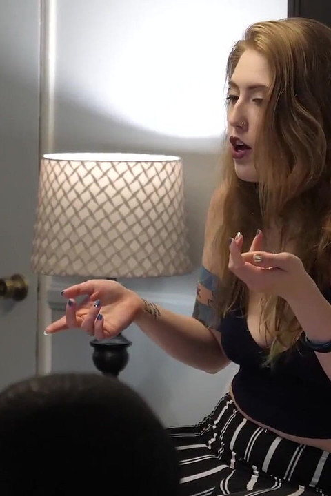 Naughty Redhead Talks Right Before 2