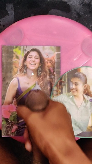 Éjaculation sur Nayanthara