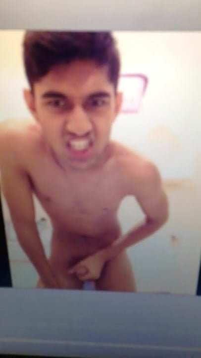 German Boy wanking