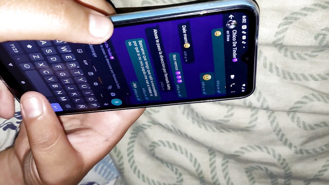 My Stepsister Pays Me with Her Tits so I Don't Tell About Her Tinder Dates